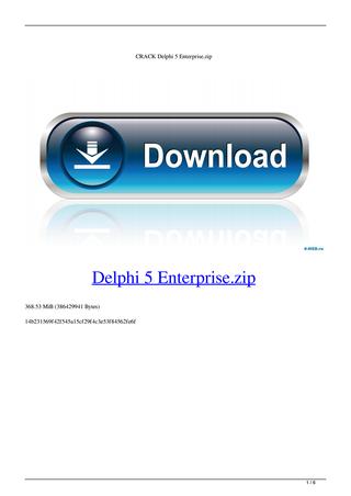 Borland Delphi 5 Enterprise